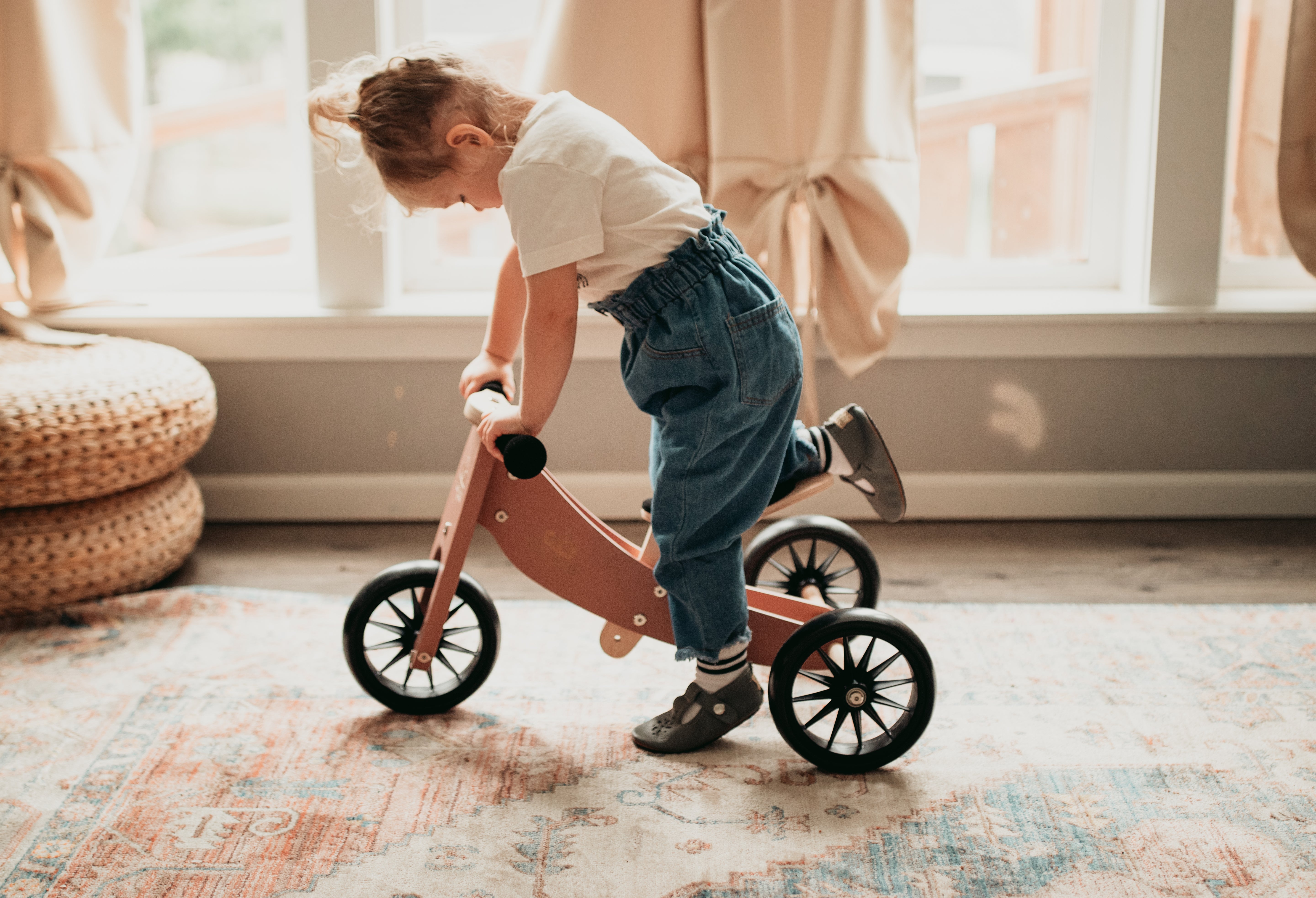 Tiny Tot 三輪車/二輪バイク両用(対象年齢12か月~2歳)