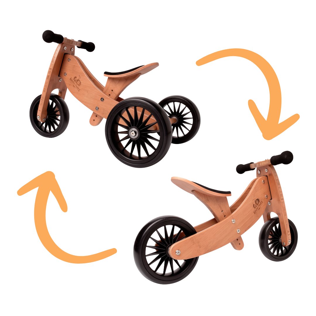 Tiny Tot Plus 三輪車/二輪バイク両用(対象年齢18か月~4歳)