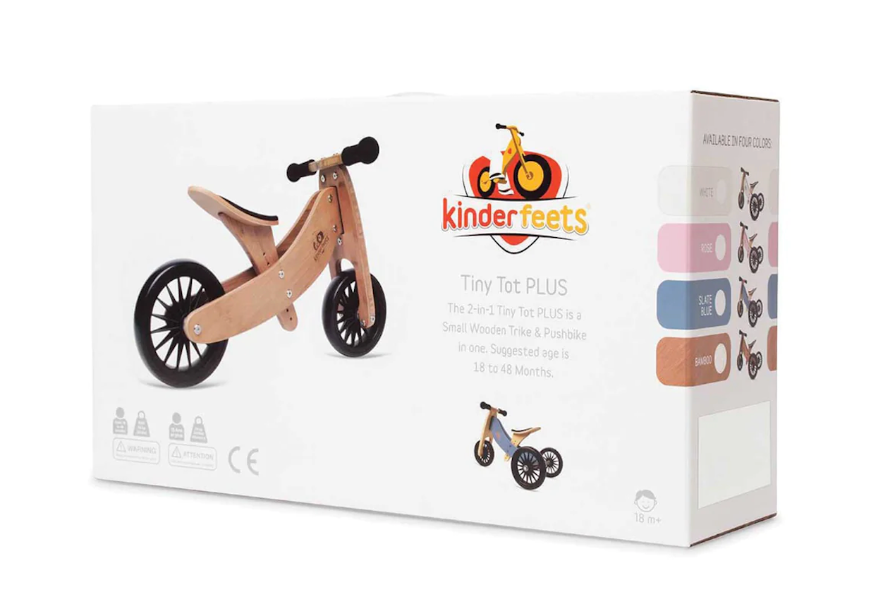 Tiny Tot Plus 三輪車/二輪バイク両用(対象年齢18か月~4歳)